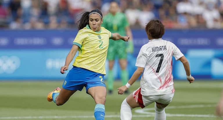 Antonia Silva, durante el partido frente a Japón en los Juegos Olímpicos.