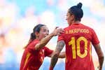 Jenni Hermoso, Paredes y SúperCata: remontada de cine de España para pelear por las medallas