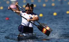 Antía Jácome y María Corbera, en un duelo contra el viento para ganar la medalla olímpica: «Nos molesta»