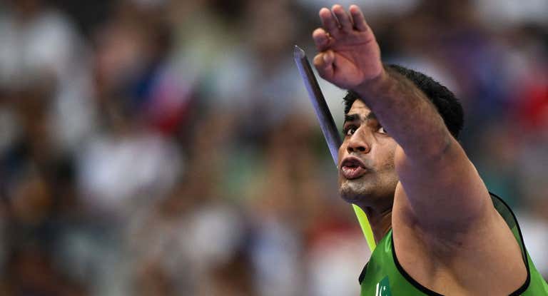 El pakistaní Nadeem, campeón olímpico.