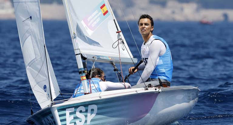 Xammar y Brugman, en una regata.