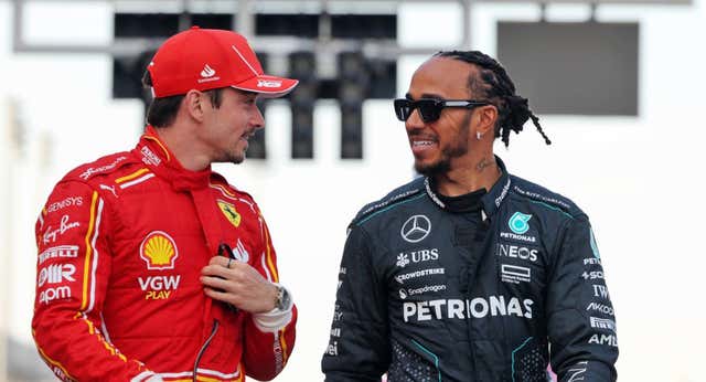 Charles Leclerc ya marca terreno ante Lewis Hamilton: «Cuando me pongo el casco no hay piedad»