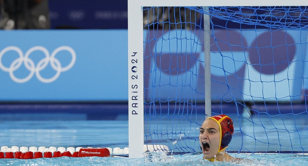 Las de Miki Oca compitiendo las semifinales.