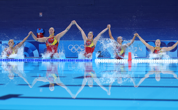La Selección española, en estos Juegos Olímpicos de París.  GETTY