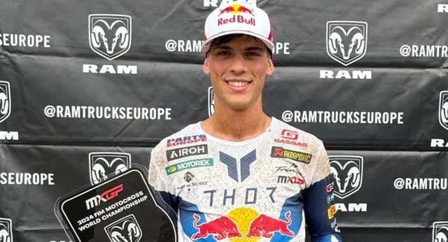 El español Jorge Prado hace doblete en Suecia y reduce distancias en la general de MXGP
