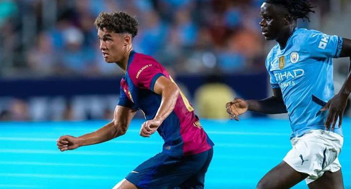 Noah en pretemporada ante el Manchester City