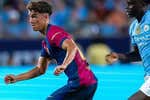El gesto de Noah Darvich en la pretemporada del Barça que causa sensación en Flick