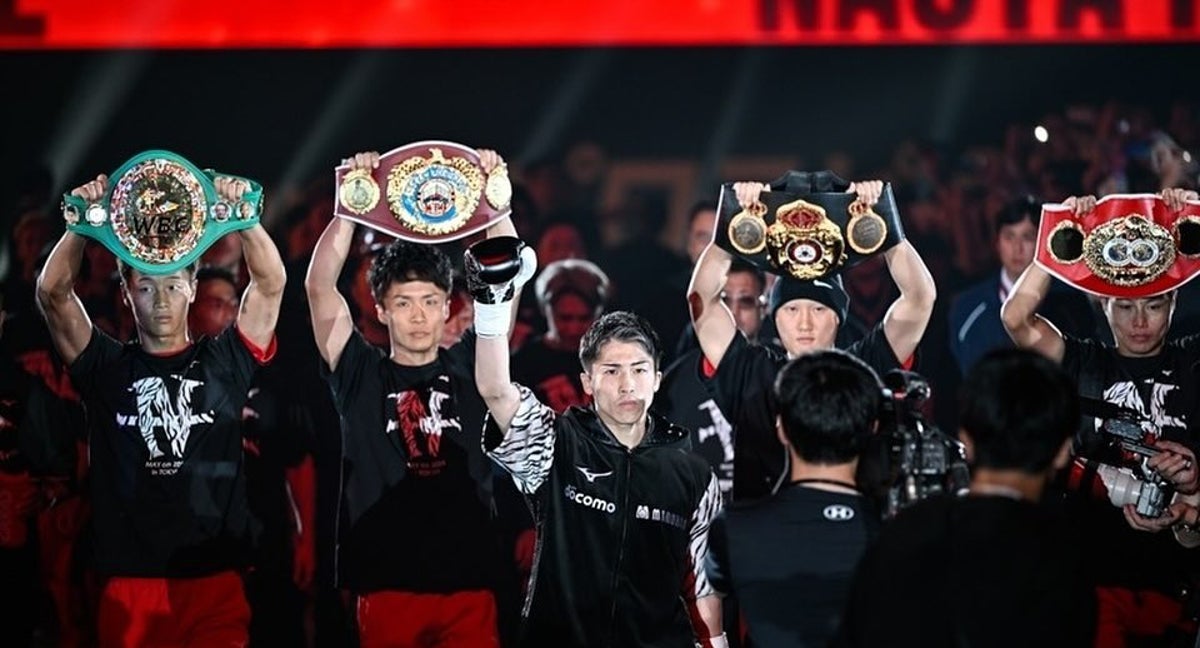 Naoya Inoue, camino al ring.
