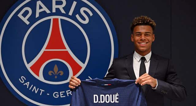 Désiré Doué, el delantero destinado a hacer olvidar a Mbappé en el PSG
