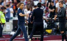 Unai Emery se lleva el primer duelo de vascos de la Premier ante el West Ham de Julen Lopetegui
