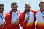 El piragüista Carlos Arévalo, bronce en París: «Si cambiase mi pasado, no sería la persona que soy, aunque fuera un poco cafre»