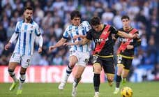 Real Sociedad 1 - Rayo Vallecano 2: resumen, goles y resultado del partido de LALIGA EA Sports
