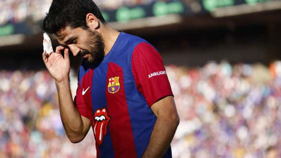 Gündogan, durante un partido ante el Real Madrid. /EFE