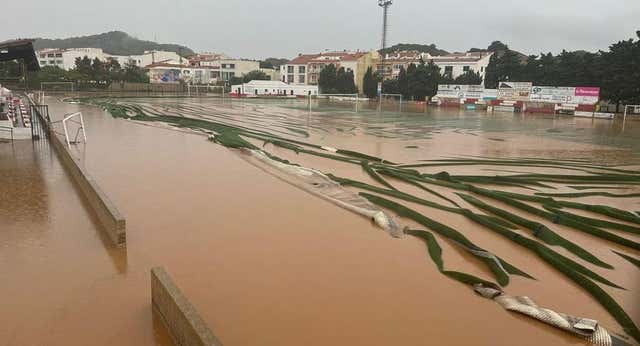 La DANA que hizo estragos en Menorca destrozó el campo de un club centenario: ‘Es un trauma para niños y familias’