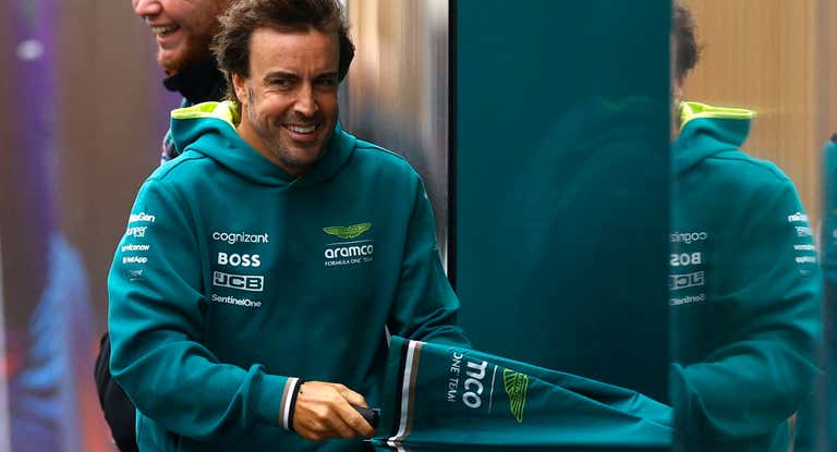 Fernando Alonso, en Zandvoort.