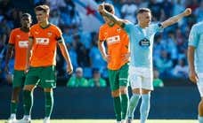 Iago Aspas se divierte a costa de un Valencia que deja muchas dudas