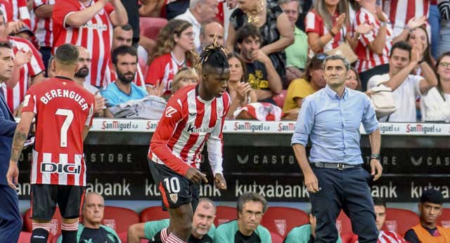 Ernesto Valverde no tuvo “ninguna duda” con Nico Williams: “Ha servido para llenar muchos periódicos…”