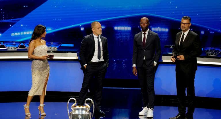 Sorteo Champions League.