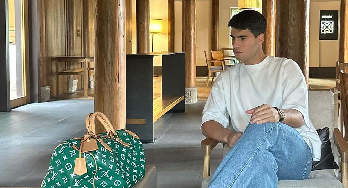 Carlos Alcaraz, embajador de Louis Vuitton.