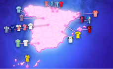 El mapa de precios de las camisetas de LaLiga: una brecha del 43% entre la más cara y la más barata