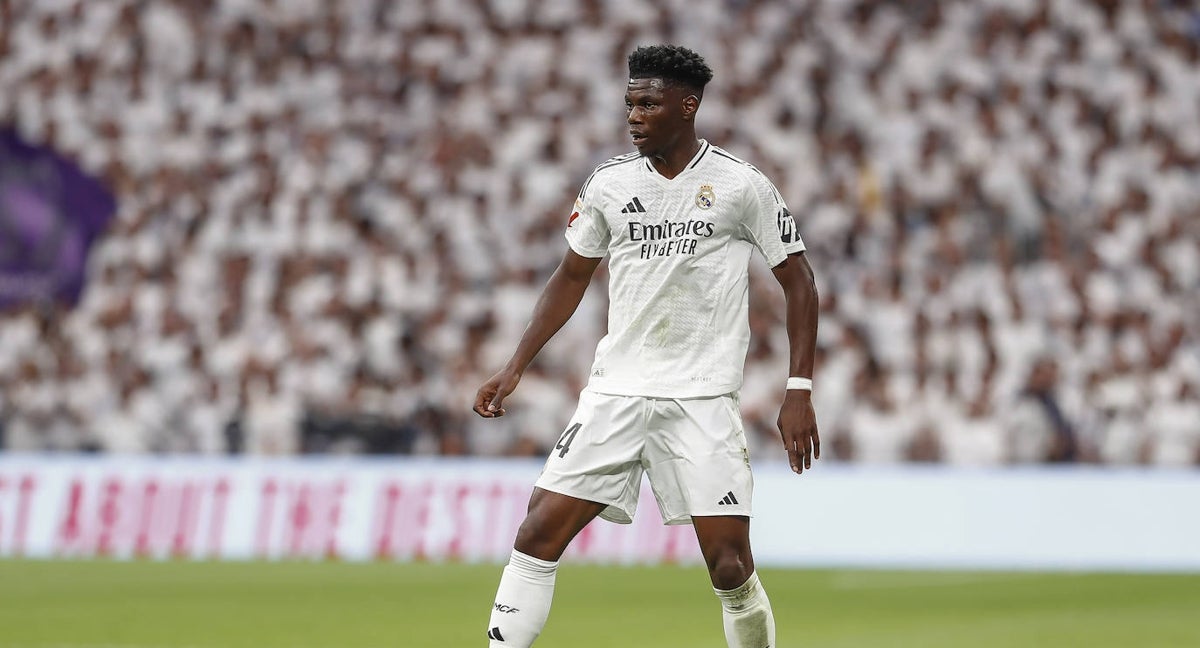 Tchouameni, contra el Valladolid.