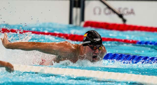 Enrique Alhambra suma el segundo bronce para España en mariposa S13