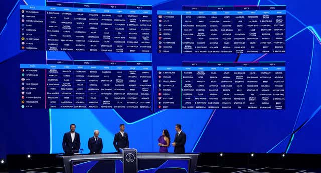 La UEFA honra a los Hermanos Marx con una presentación digna de la parte contratante de la primera parte