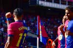 El Barça líder se da un festín a ritmo de Lamine y con la música de Raphinha