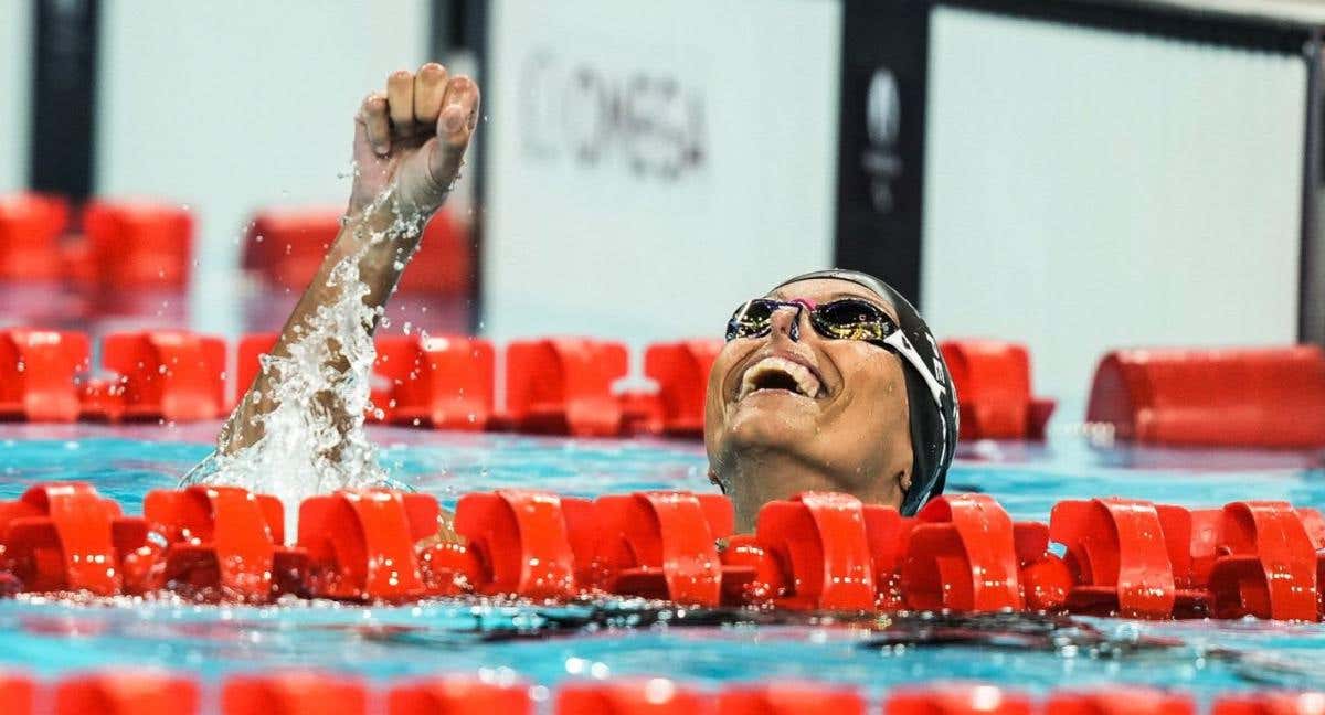 Teresa Perales iguala las 28 medallas de Phelps.