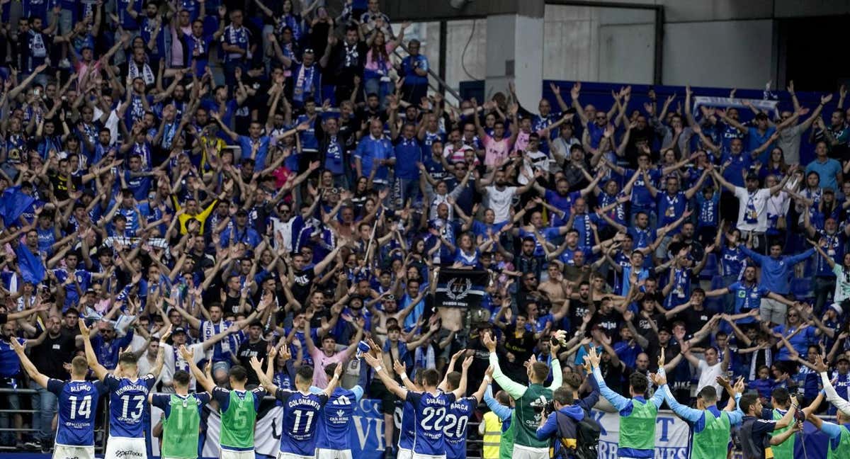 La afición del Oviedo se niega a acudir al Molinón por la reducción de entradas de la directiva gijonesa.