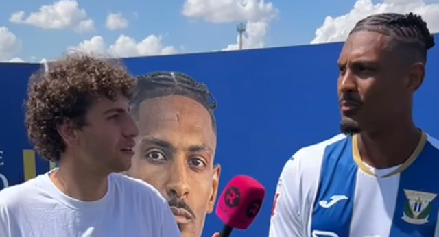 Sébastien Haller ha sido presentado esta mañana en Léganes.