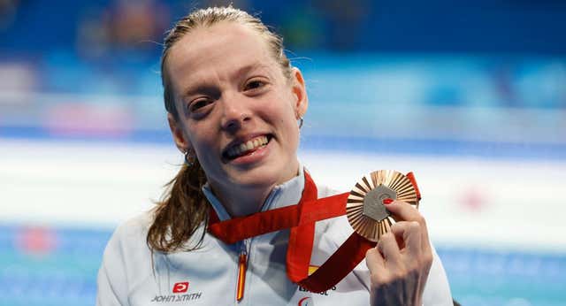 Marta Fernández y el relevo 4×100 estilos suman otros dos bronces para la natación española