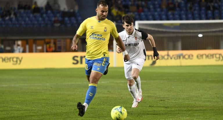 Jesé, en un partido con Las Palmas.
