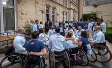 El equipo paralímpico español celebra sus “resultados extraordinarios” en la embajada francesa de España