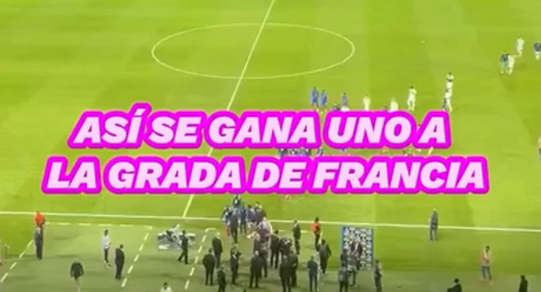 Si alguien sabe cómo ganarse a la grada, ese es Antoine Griezmann.
