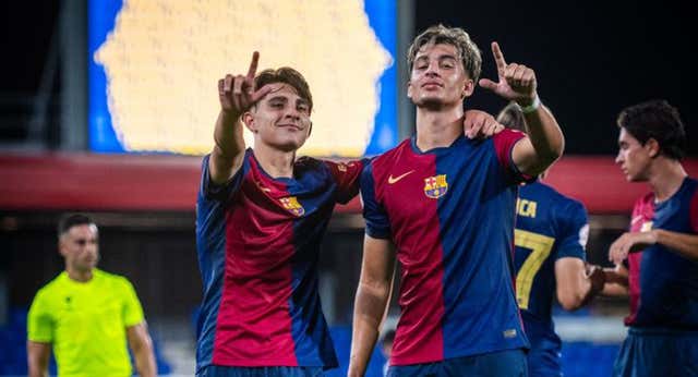 Los primos que pasan a la historia del Barça Atlètic y comienzan a llamar a la puerta del primer equipo: «Son dos jugones» | Relevo