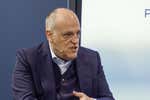 Javier Tebas se acuerda de Vinicius desde China: «Sus declaraciones no han sido del todo coherentes»