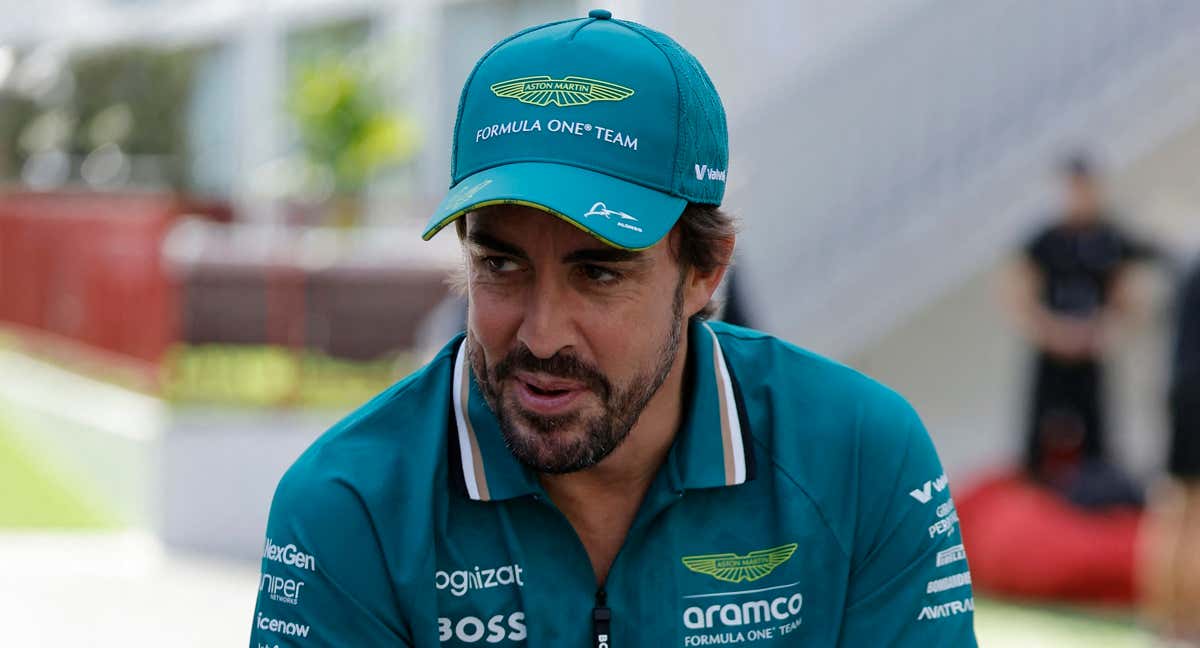 Fernando Alonso, en Bakú. /REUTERS