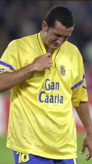 Vinny Samways, en una imagen de archivo con Las Palmas.  SUR
