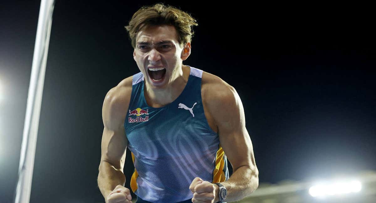 Armand Duplantis (24), en el Memorial Van Damme de Bruselas.