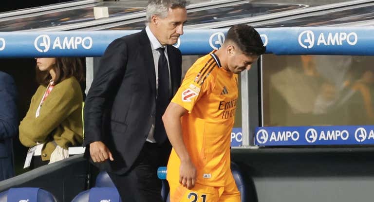 Brahim se retira lesionado.
