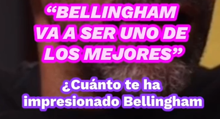 Cristiano habla en su cana de YouTube sobre Bellingham en el Madrid.