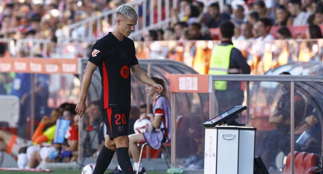Lesión de Dani Olmo del 15 de septiembre