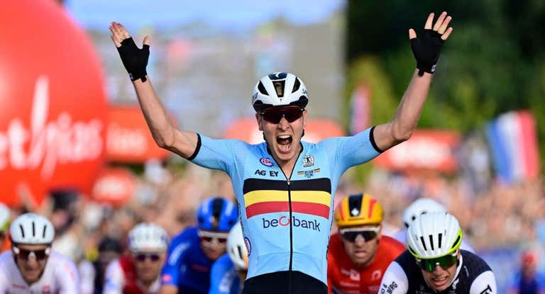 El belga Tim Merlier logró este domingo su decimocuarta victoria de 2024.