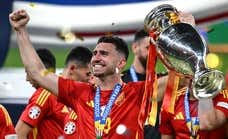 Aymeric Laporte se sincera sobre su polémica celebración en la Eurocopa: «Guardaba esos recortes como combustible»