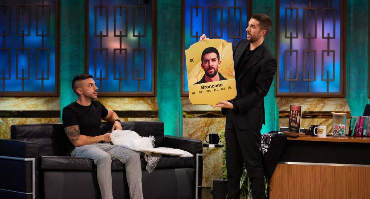 David Broncano, durante uno de sus primeros programas de 'La Revuelta'.