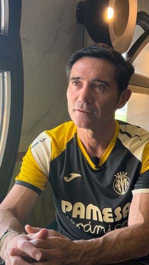 Marcelino, técnico del Villarreal.
