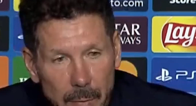 Simeone no está preocupado por la falta de gol del argentino