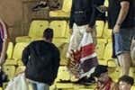 Una pancarta nazi en Mónaco enfurece al Barcelona: «Asco y tristeza»