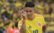 James encandila al Rayo con un discurso cargado de ambición: «¿El objetivo? Los seis primeros y ganar la Copa»